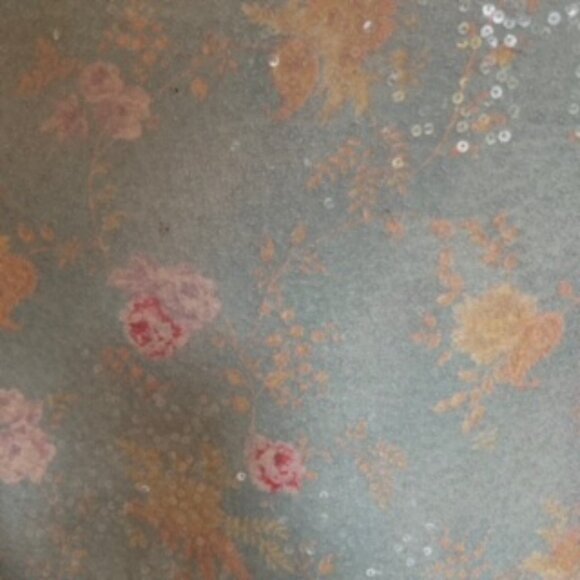 Emmanuel Ungaro Parallèle Paris Italian Made Floral Silk Sequin Full Length Gown - Picture 7 of 7